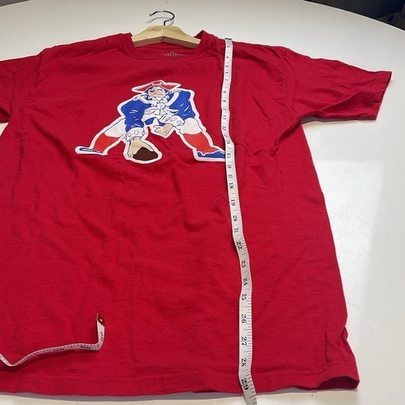 Men's Nike Heather Maroon New England Patriots Rewind Logo Tri-Blend T-Shirt - Picture 7 of 7